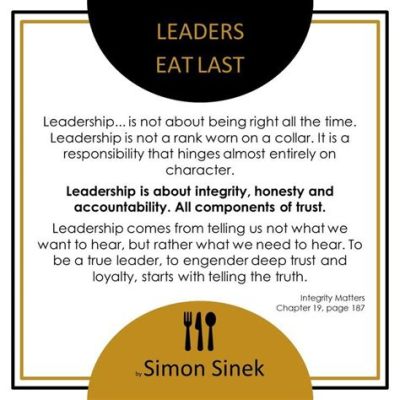  「Leaders Eat Last」：洞悉人性的領導藝術與團隊的信任之舞